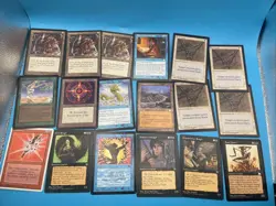 Vintage Magic The Gathering Value Card Lot (c7) - Image 1