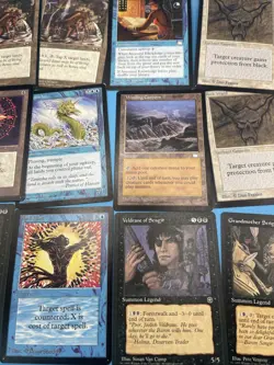Vintage Magic The Gathering Value Card Lot (c7) - Image 3