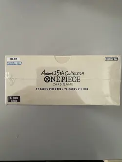 ONE PIECE CARD GAME: Extra Booster Anime 25th Collection Box EB02 English Ver. - Image 2