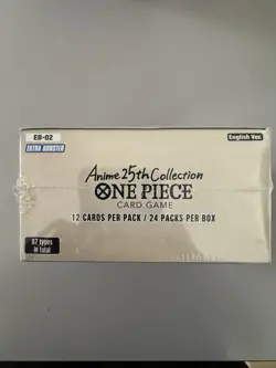 ONE PIECE CARD GAME: Extra Booster Anime 25th Collection Box EB02 English Ver. - Image 3