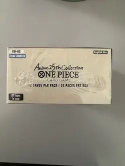 ONE PIECE CARD GAME: Extra Booster Anime 25th Collection Box EB02 English Ver. - Image 5
