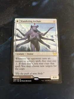 Wandering Archaic Strixhaven: School of Mages Regular Card W5 - Image 1