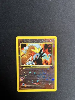 Entei - Black Star Promo #34- WITH 2 SWIRLS!! - Vintage WOTC Pokemon card - NM - Image 2