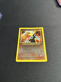Entei - Black Star Promo #34- WITH 2 SWIRLS!! - Vintage WOTC Pokemon card - NM - Image 3
