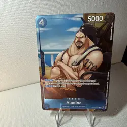 OP14-043 Aladine Dash Pack R Full Art One Piece TCG English Card - Image 1