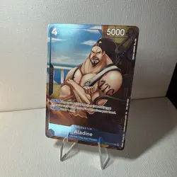 OP14-043 Aladine Dash Pack R Full Art One Piece TCG English Card - Image 3