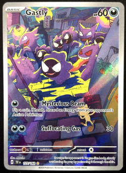 Gastly Holo 177/162 Illustration Rare Card SV05 Temporal Forces Nm - Image 1