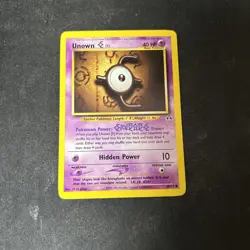 Unown e 67/75 Neo Discovery Unlimited Pokemon Card D3 - Image 1