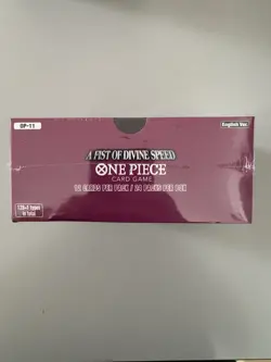 One Piece Card Game OP-11 A Fist Of Divine Speed English Booster Box - Image 2