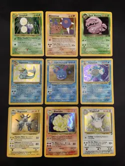 Vintage Holo Rare Pokemon Card Lot - WOTC Era Collection - 1999/2000 - MP/HP - Image 1