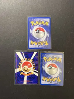 3 Squirtle Base Set 2 Team Rocket Japanese Pokemon Card Vintage WOTC PTCG - Image 2