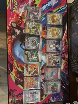 Lot Of 13 Full Art And Trainer Pokemon Cards, NM, With Hilda Full Art. W Loaders - Image 1