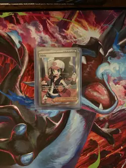 Lot Of 13 Full Art And Trainer Pokemon Cards, NM, With Hilda Full Art. W Loaders - Image 3