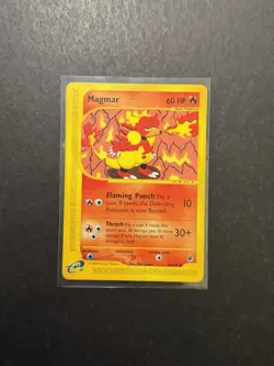 Magmar 86/165 Non-Holo Rare Pokemon Card Expedition E-Reader PTCG - Image 1