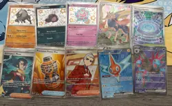 Pokemon Card Lot Of 10 IRs/Baby Shiny/Full Arts! Mega/PFL/WF/Paldean Fates - Image 1