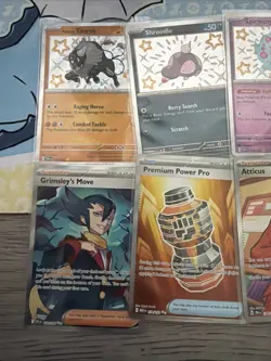 Pokemon Card Lot Of 10 IRs/Baby Shiny/Full Arts! Mega/PFL/WF/Paldean Fates - Image 2