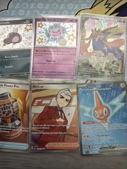 Pokemon Card Lot Of 10 IRs/Baby Shiny/Full Arts! Mega/PFL/WF/Paldean Fates - Image 3