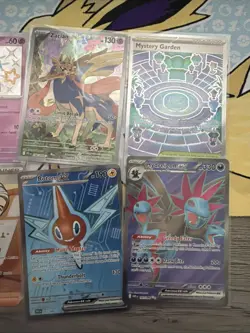 Pokemon Card Lot Of 10 IRs/Baby Shiny/Full Arts! Mega/PFL/WF/Paldean Fates - Image 4