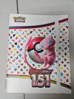 Pokemon Scarlet & Violet 151 - Mew Binder Collection - Binder Only NO CARDS - Image 1