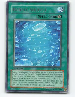 Bubble Shuffle #CRV-EN046 Rare 1st edition Yugioh Card - Image 1