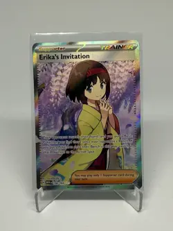 Pokemon Cards Erika's Invitation 196/165 Sv: Scarlet & Violet 151 Holo NM - Image 1
