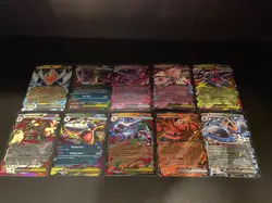 Pokemon Phantasmal Flames Complete Set of EX Double Rares, 10 Card Lot All NM - Image 1