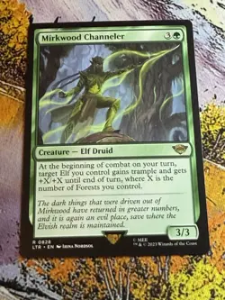 Mirkwood Channeler Lord of the Rings Magic the Gathering - Image 1