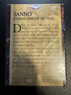 Dragon Shield 100 Standard Deck Protector Card Sleeves Christmas Dragon 2022 - Image 3