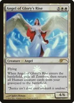 Angel of Glory's Rise (Resale) FOIL Promo PLD Creature Special MTG CARD ABUGames - Image 1