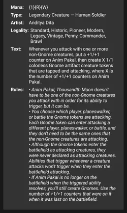 Anim Pakal, Thousandth Moon (REGULAR) x1 - MTG LCI #300 - Image 4