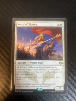 Voice of Victory Tarkir: Dragonstorm Regular - Image 1
