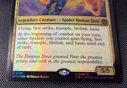 MTG Cosmic Spider-Man Foil M 0127 Marvel's Spider-Man SPM NM - Image 2