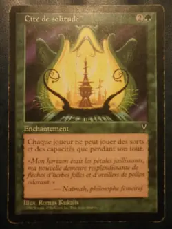 mtg magic city of solitude visions FRENCH vf fr cite de solitude vision PLAYED - Image 1