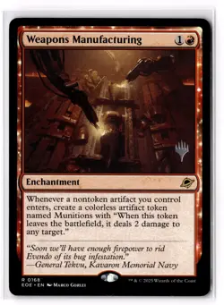 Weapons Manufacturing 168 Promo Pack: Edge of Eternities Normal NM - Image 1