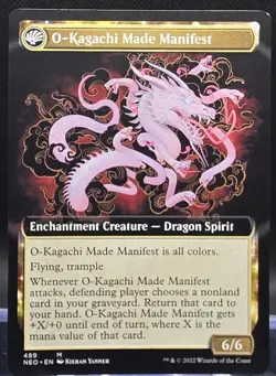 The Kami War #489 Kamigawa: Neon Dynasty Extended Art Regular Mythic - Image 2