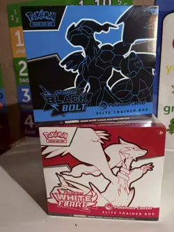 Pokemon Center Black Bolt and White Flare ETB Set - Image 1