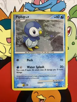 Piplup | 93/130 Diamond & Pearl 2007 | Holo | Pokemon TCG LP - Image 1