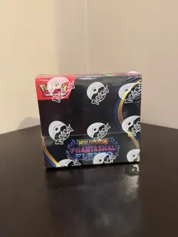 Pokemon TCG: Phantasmal Flames Booster Box Factory Sealed ME2 Mega Evolutions - Image 1