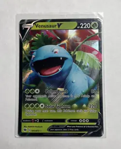 Venusaur V Ultra Rare - 001/073 Champion's Path - Pokemon TCG - Mint/NM - Image 1