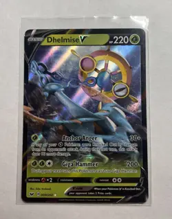 Pokemon Dhelmise V - 009/072 - Ultra Rare NM-Mint Shining Fates - Image 1