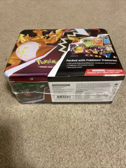 Pokemon Fall 2020 Collector’s Chest Lunch Box Tin Charizard Factory Sealed - Image 3