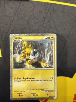 Raikou (HGSS Promo 19) - HGSS19 - Promotional PL/MP, English Pokemon Read Desc - Image 1