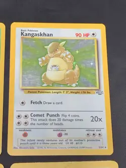 Vintage Holo Rare Pokemon TCG WOTC 1999 Base Set, Fossil, Jungle, Scyther Pinsir - Image 4