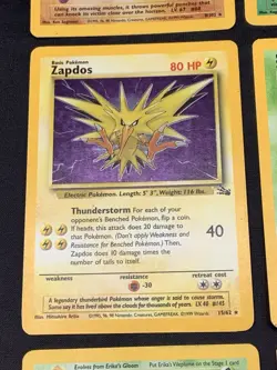 Vintage Holo Rare Pokemon TCG WOTC 1999 Base Set, Fossil, Jungle, Scyther Pinsir - Image 5