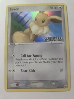 Eevee 69/113 Reverse Stamped Hol EX Delta Species Pokemon Moderately Played - Image 1