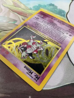 Mr. Mime (6/64) Pokemon Jungle - Holo Rare - TCG [MP] - Image 4