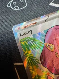 Lacey 166/142 Pokemon TCG S&V Stellar Crown Trainer Ultra Rare English - Image 3
