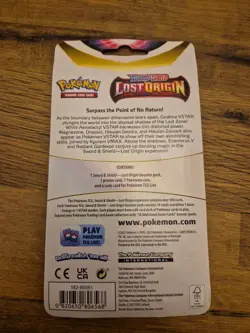 Pokemon Lost Origin 1 Pack Blister Factory Sealed - Croagunk - Image 2