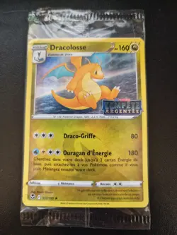 Carte Pokemon - Dracolosse STAMP 131/195 - EB12 Tempete Argentee Scelle FR - Image 1