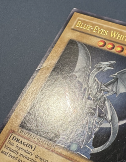 Yu-Gi-Oh! Blue-Eyes White Dragon - YAPI-EN001 - Ultra Rare - LP/MP (See Photos) - Image 3